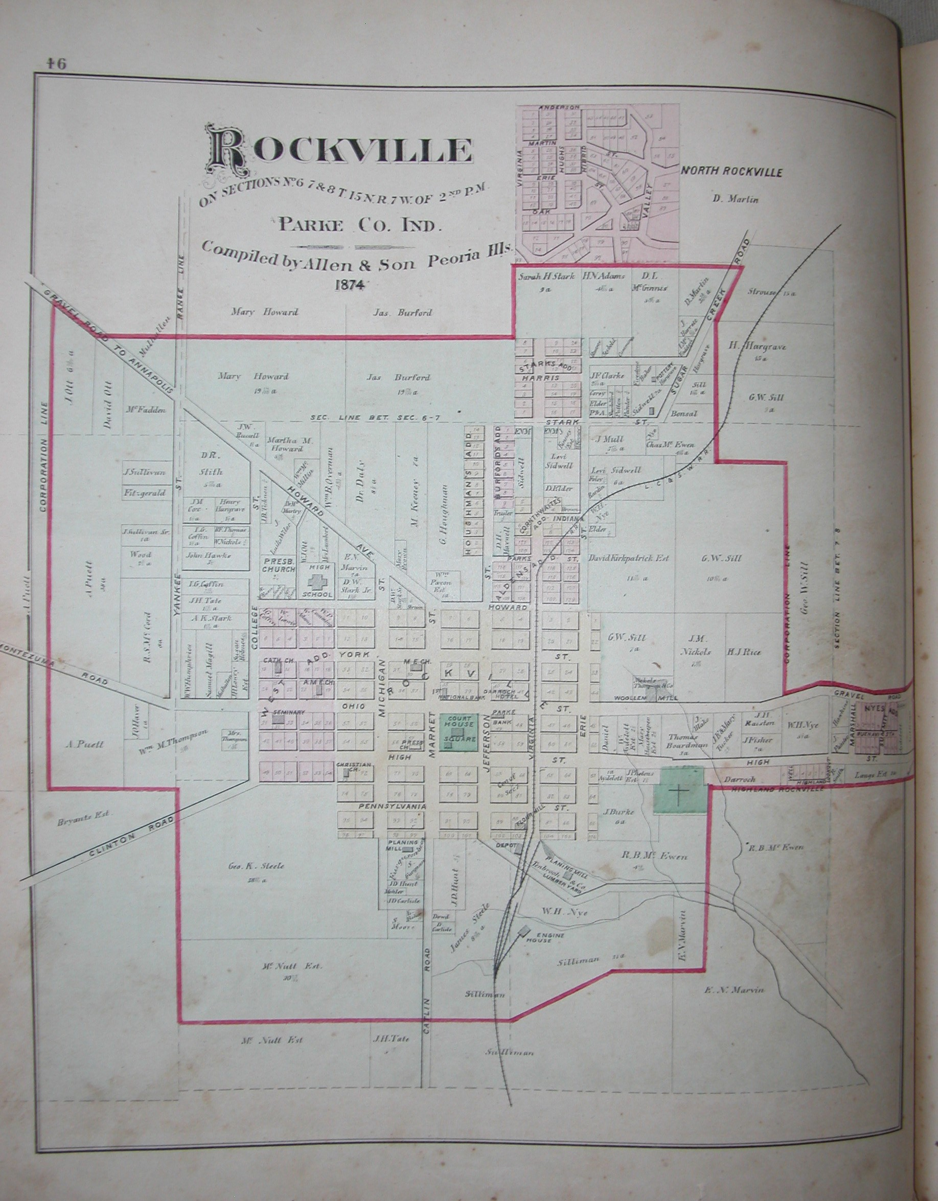 1874 Atlas Parke County Indiana