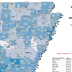 Arkansas Sales And Use Tax Rates October 2018 Arkansas GIS Office