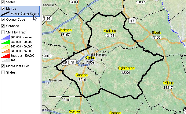 Athens Clarke County GA MSA Situation Outlook Report