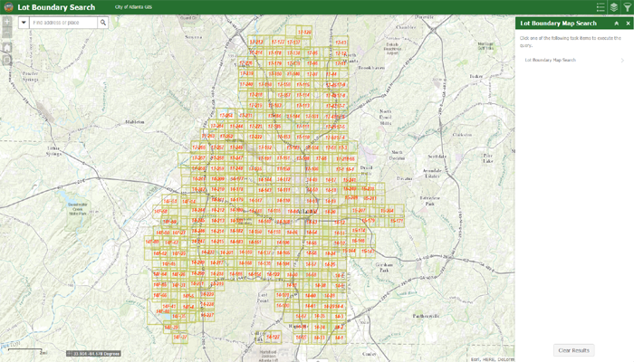 Atlanta Department Of City Planning GIS Interactive Maps