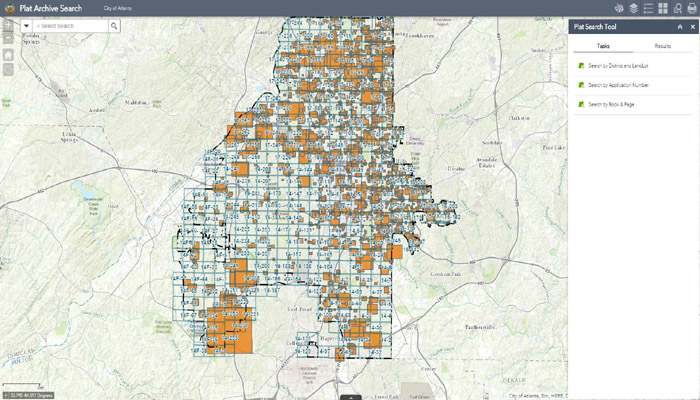 Atlanta Department Of City Planning GIS Interactive Maps