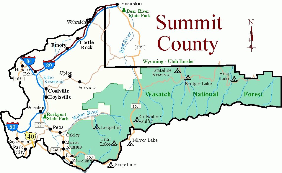 Brooklyn Linville Summit County Map