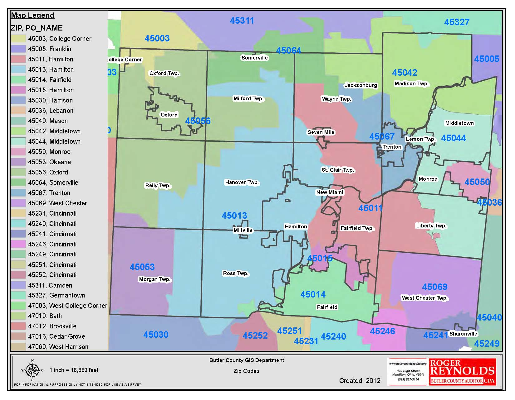 Butler County OH Departments GIS Maps Map Gallery