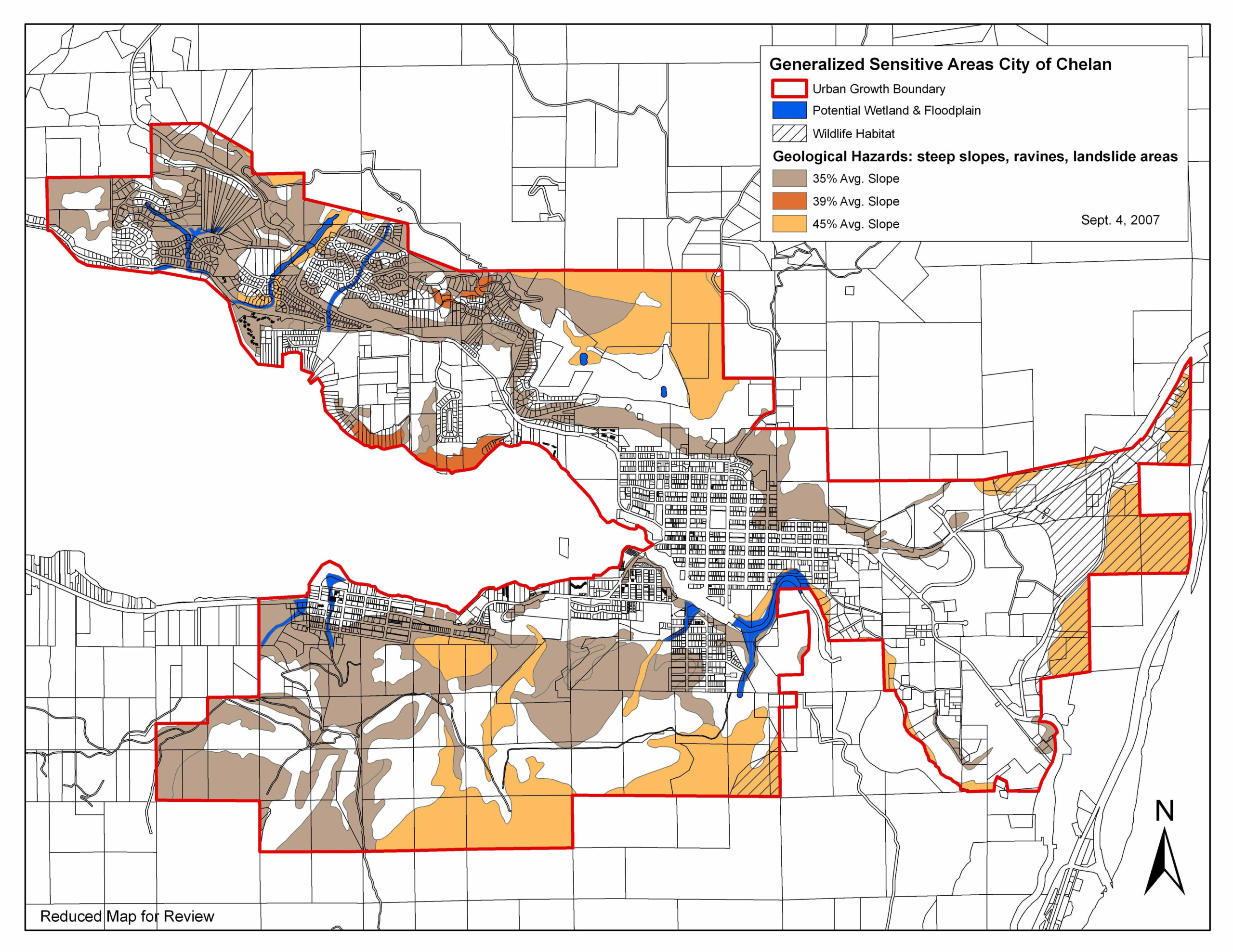 City Maps City Of Chelan