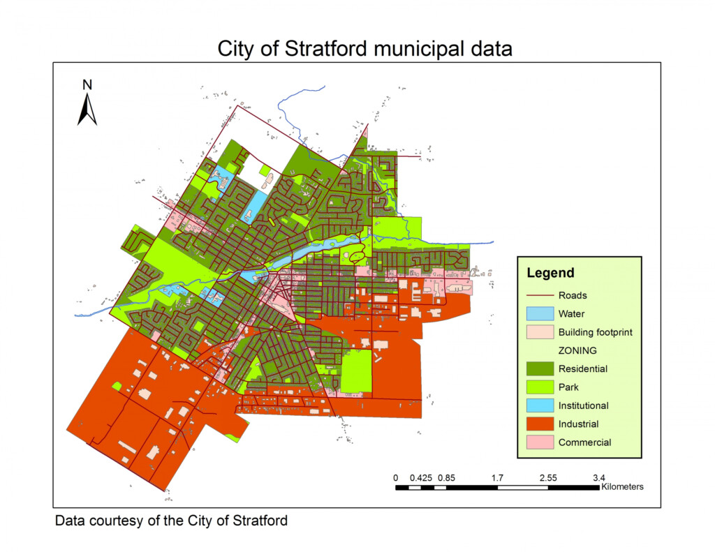 City Of Stratford Municipal Data Geospatial Centre University Of 