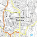 Colorado Springs Map Colorado GIS Geography