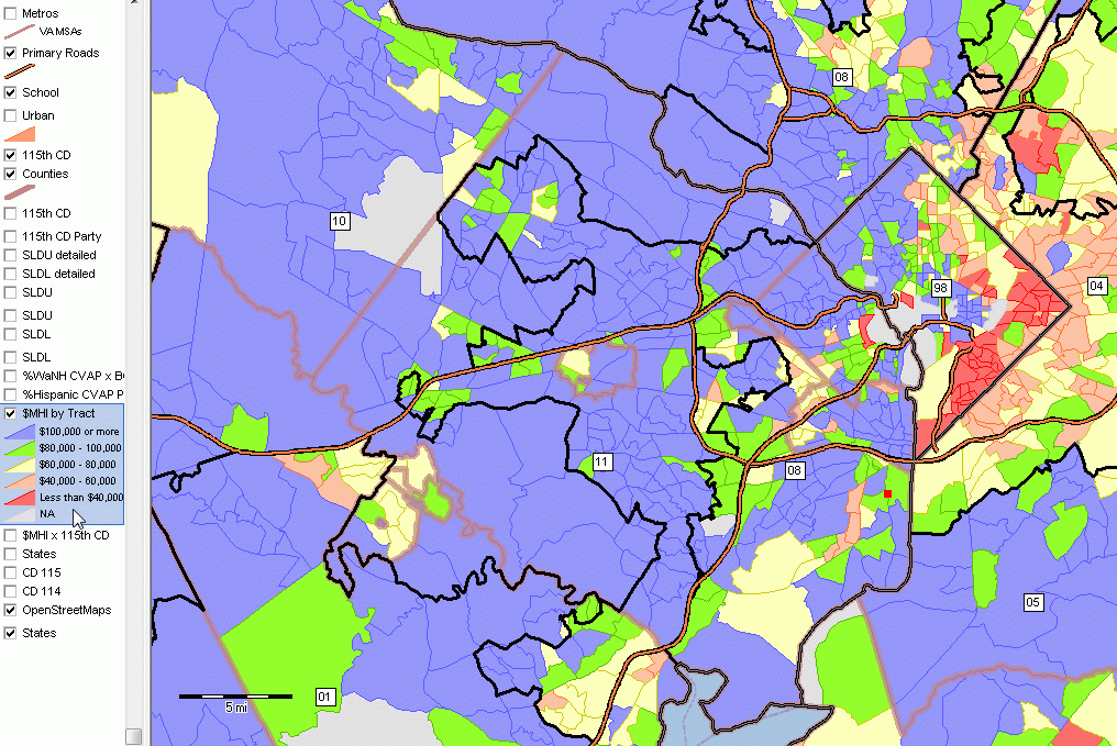 Congressional Districts State Legislative Districts Fairfax County VA