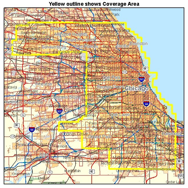 Cook County IL Aerial Photography 2010 0 5 Foot