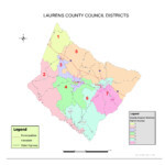 County Council Distrists Laurens County South Carolina