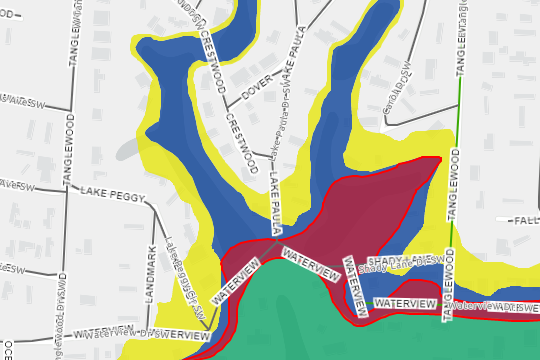 Customized Brunswick County Maps