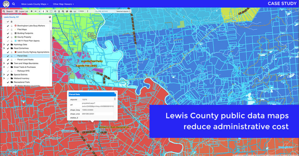 Cutting Administrative Costs With Online Maps For Lewis County GIS Cloud