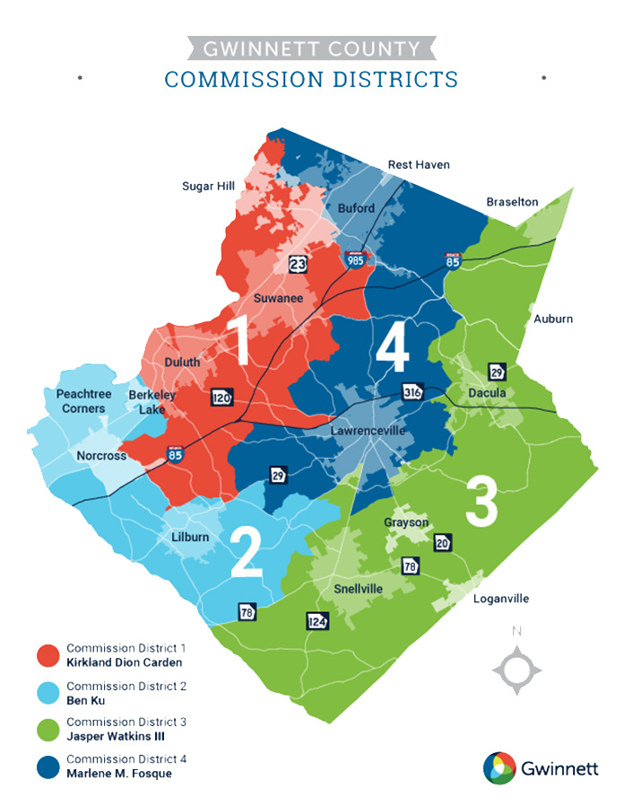 District Map Gwinnett County