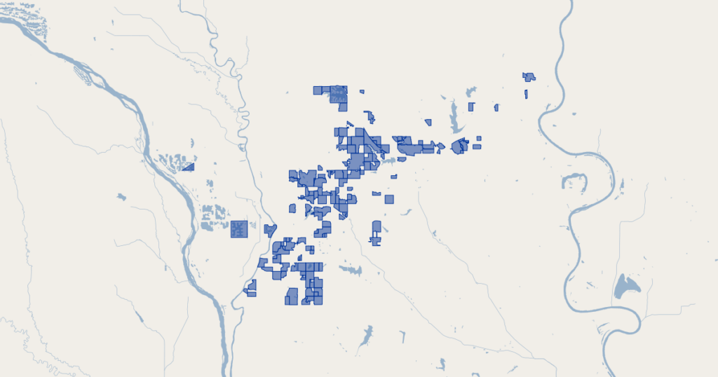 Douglas County Nebraska Sanitary Improvement District GIS Map Data 