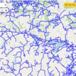 Download Michigan GIS Map Boundary County Rail Highway Shapefile