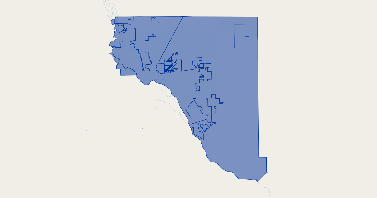 El Paso County Texas Municipal Boundaries GIS Map Data El Paso 