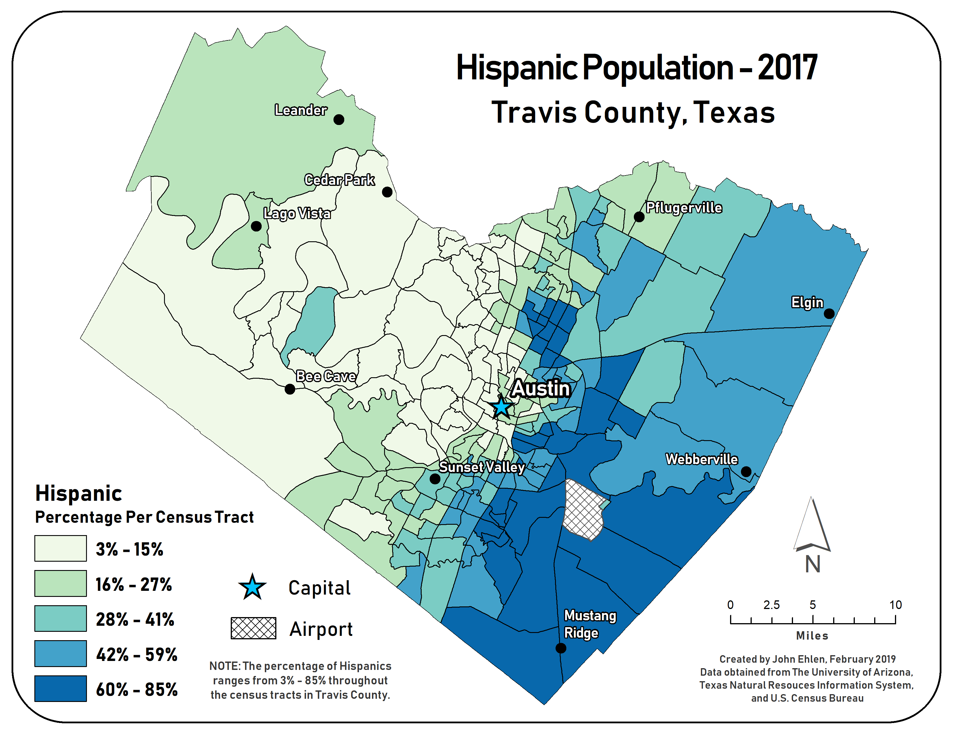 Environmental Racism In Travis County TX Story Map John Ehlen