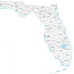 Florida County Map GIS Geography