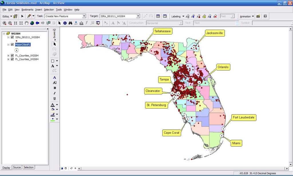 Florida Karst Sinkhole Information And GIS