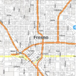 Fresno California Map GIS Geography