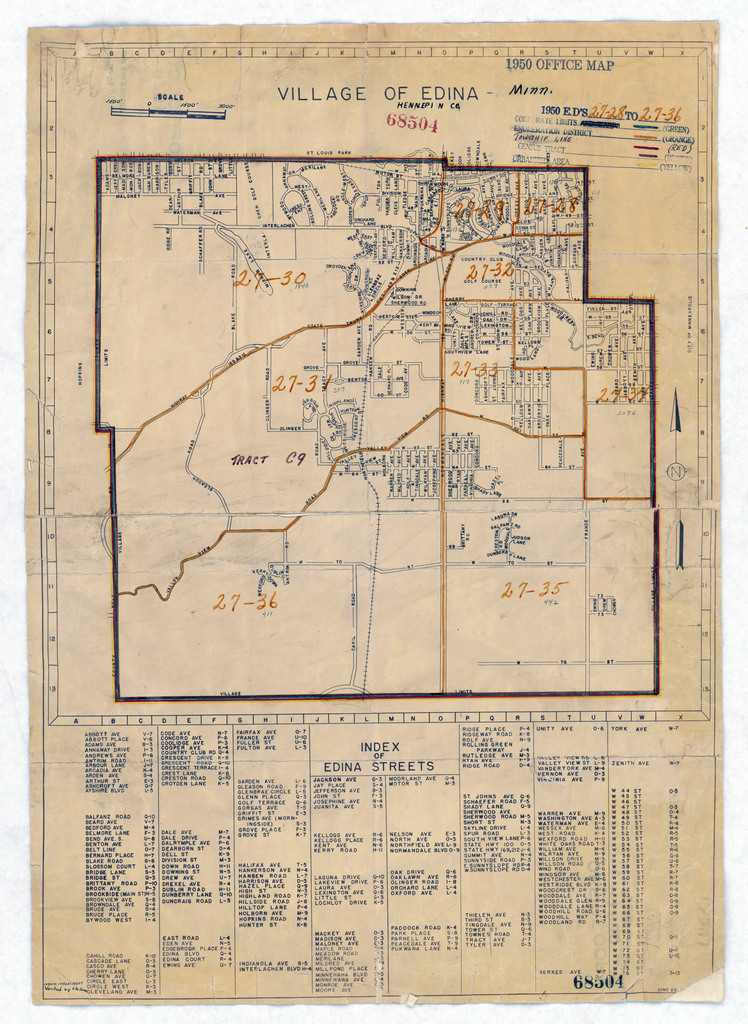 Hennepin County District Map