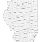 Illinois County Map GIS Geography