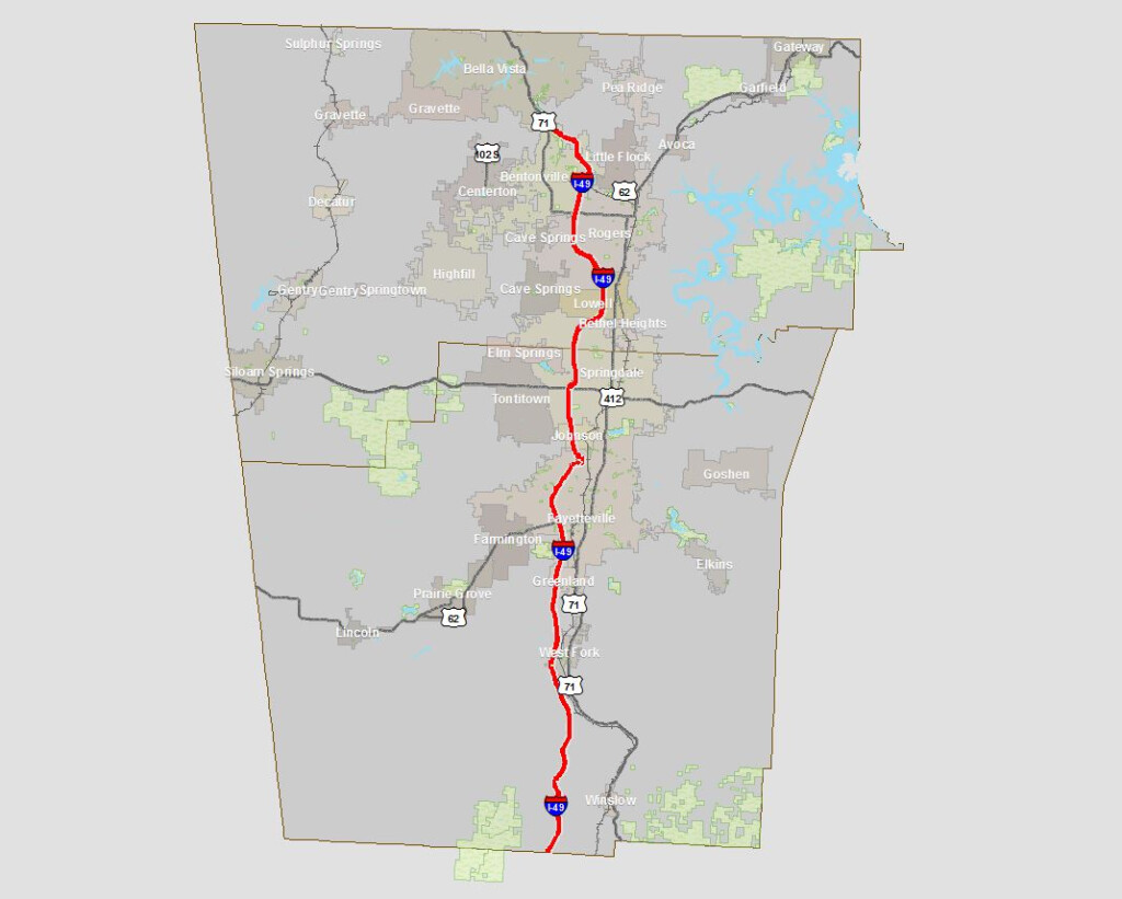 Interactive GIS Maps Northwest Arkansas Regional Planning Commission