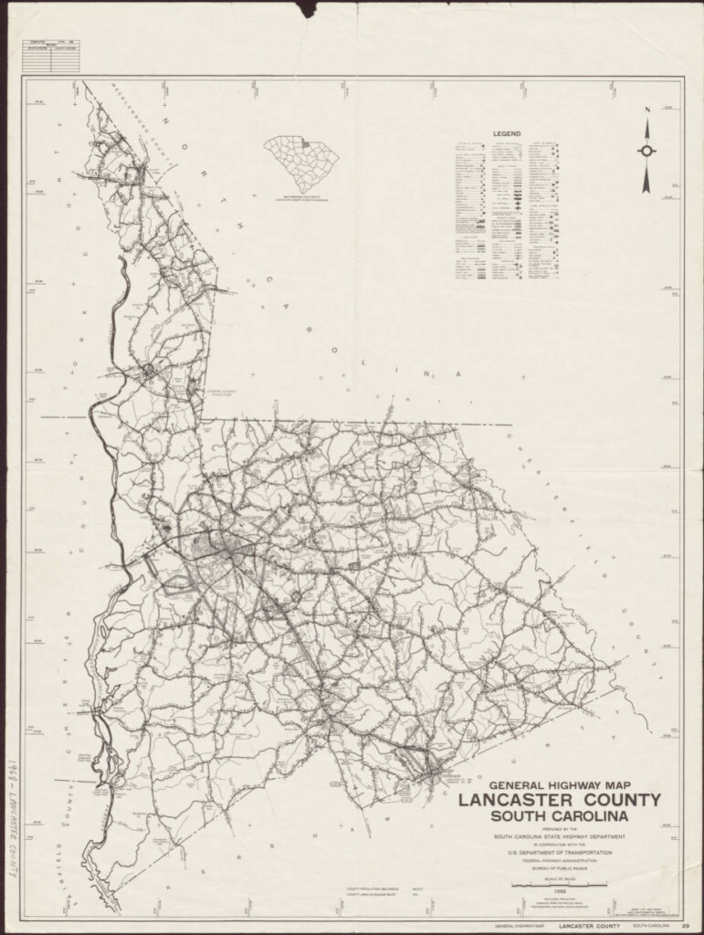 Lancaster County Map