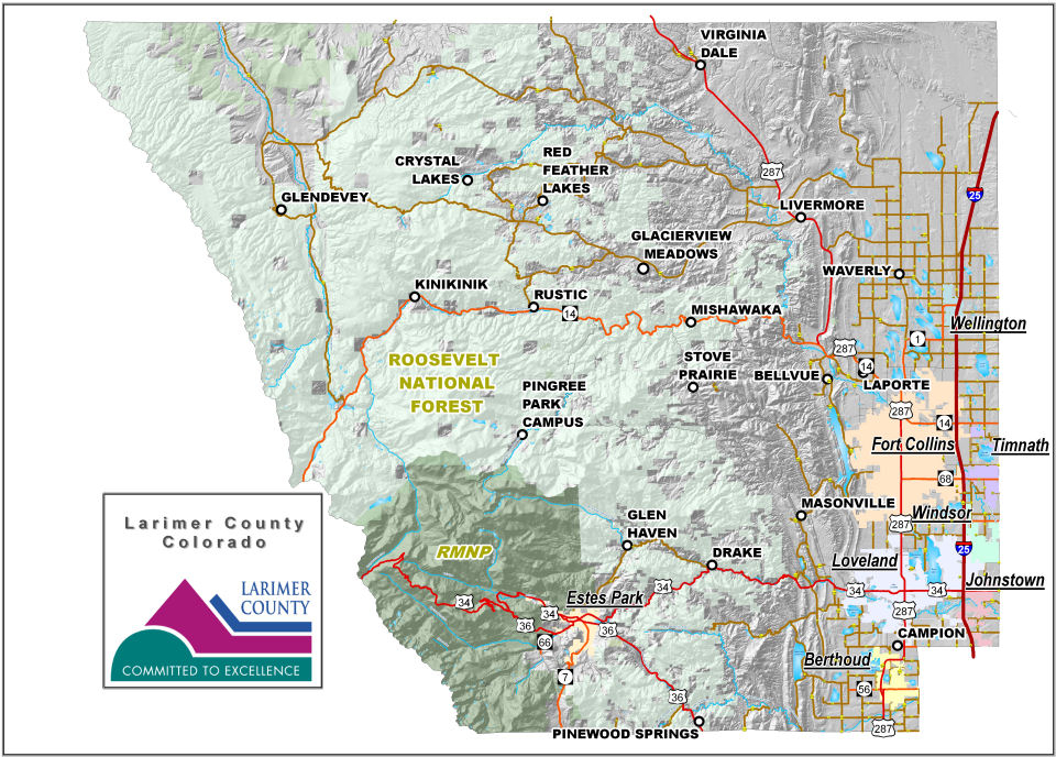 Larimer County Maps