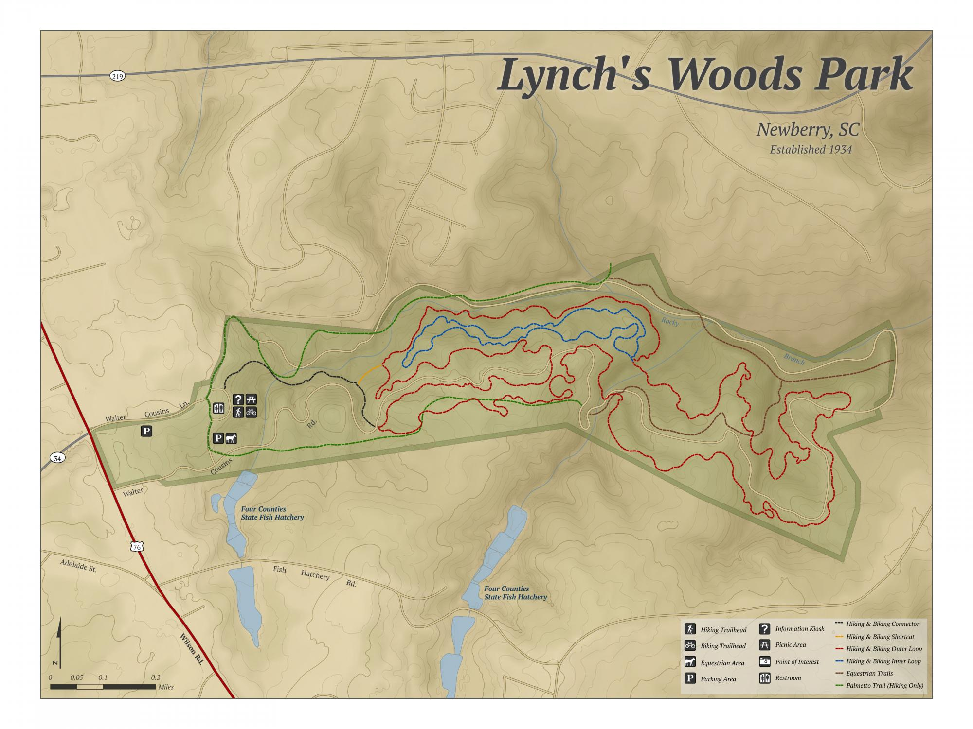 Lynch s Woods Park Newberry County