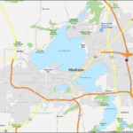 Madison Wisconsin Map GIS Geography