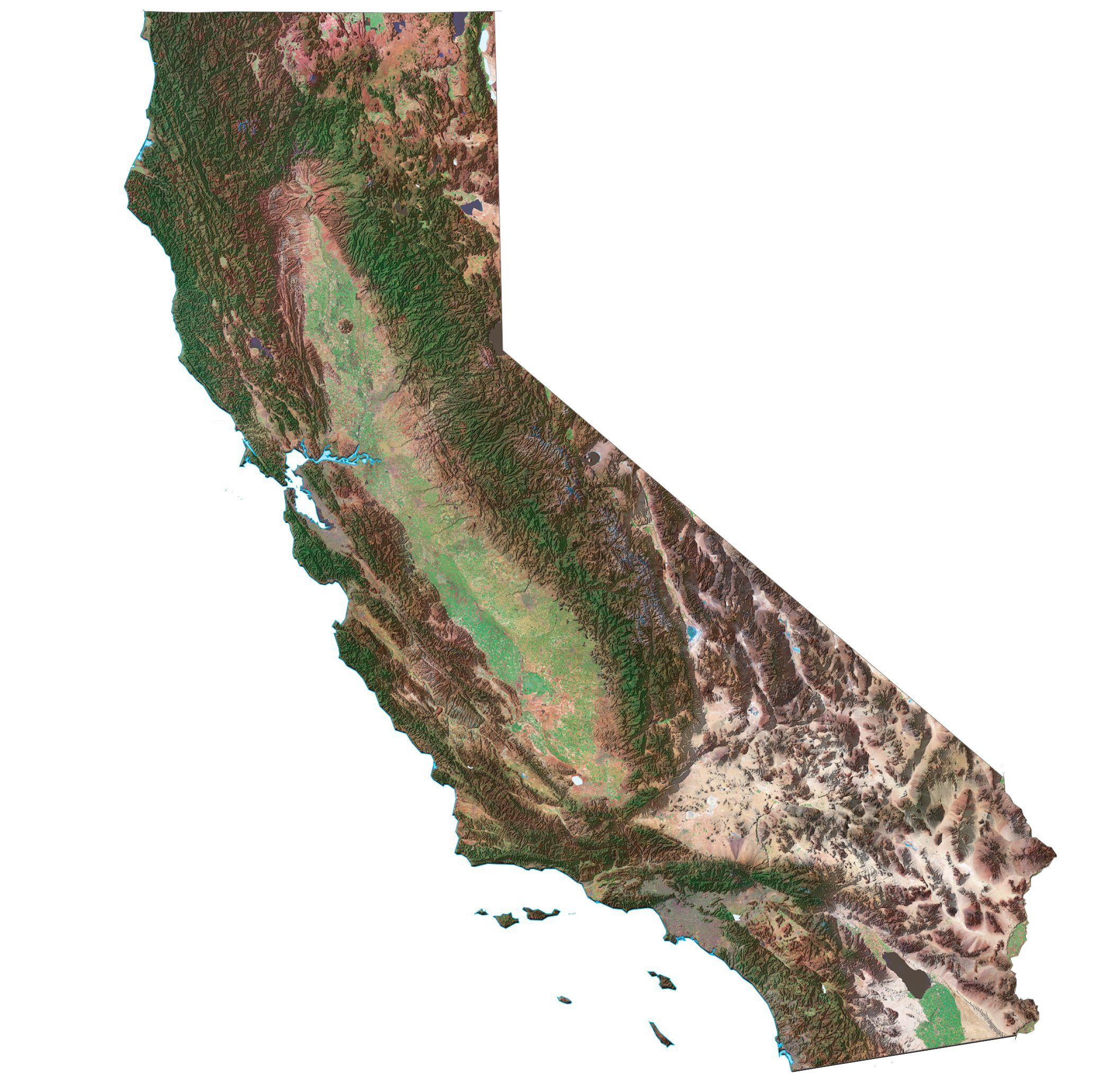 Map Of California Cities And Highways GIS Geography