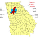 Map Of Forsyth County Ga Maps For You