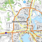 Map Of Jacksonville Florida GIS Geography