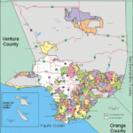Map Of La County Cities