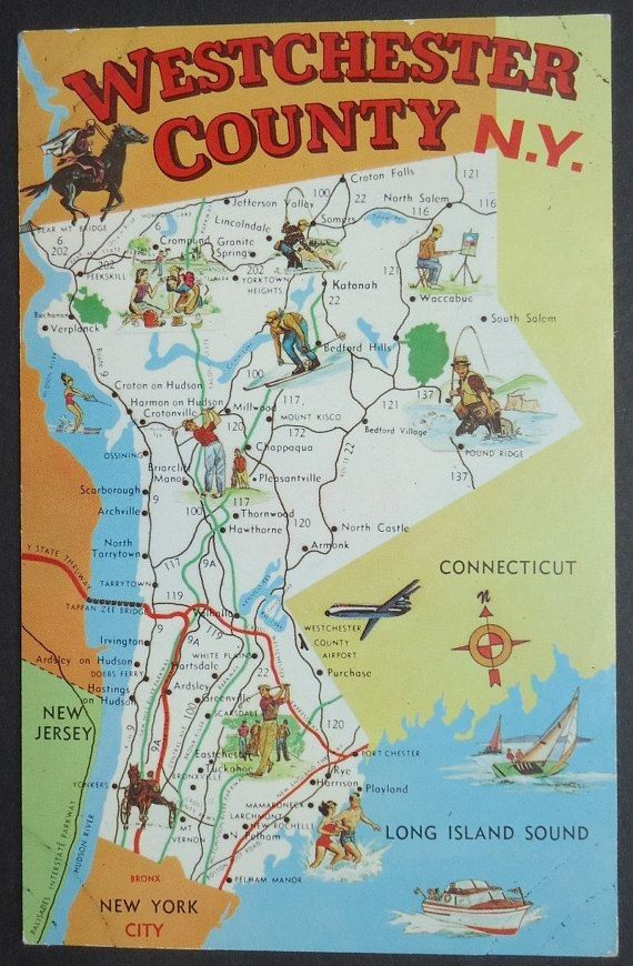 Map Of Westchester County Ny And Connecticut