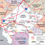 Maps Of Aiken County South Carolina