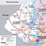 Maps Of Oconee County South Carolina