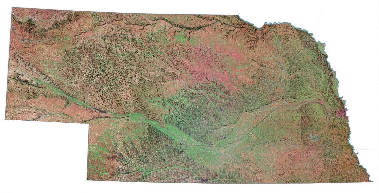 Nebraska County Map GIS Geography