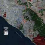 Orange County Rolled Aerial Map Landiscor Real Estate Mapping