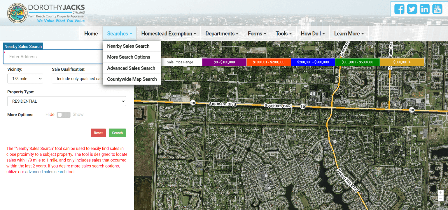 Palm Beach County Property Appraiser How To Check Your Property s Value