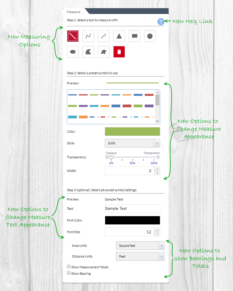 Parcel Viewer Help