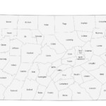 Pennsylvania County Map GIS Geography