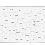 Pennsylvania County Map GIS Geography