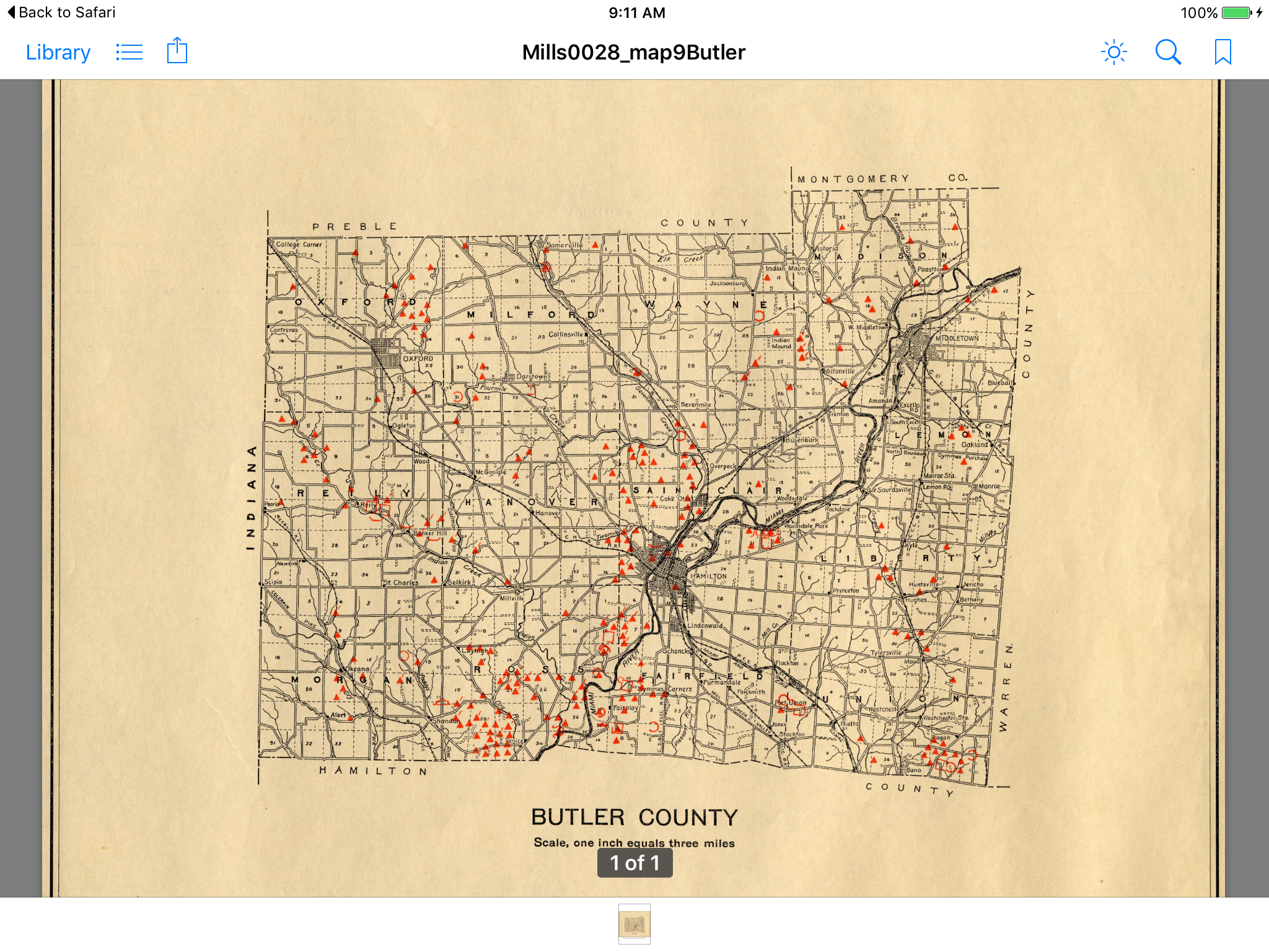 Pin By Bill Robinson On Maps County Map Butler County Genealogy Map