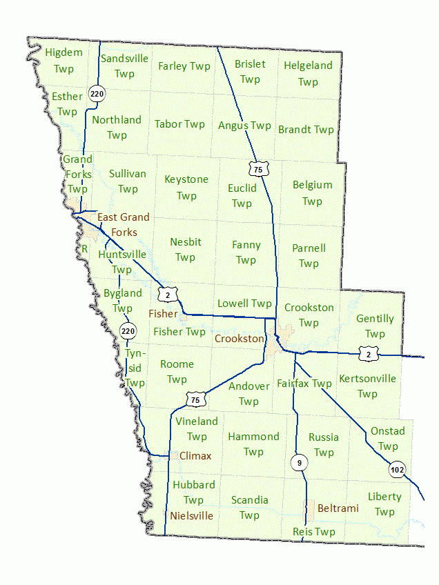 Polk County West Maps