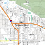 San Bernardino Map California GIS Geography