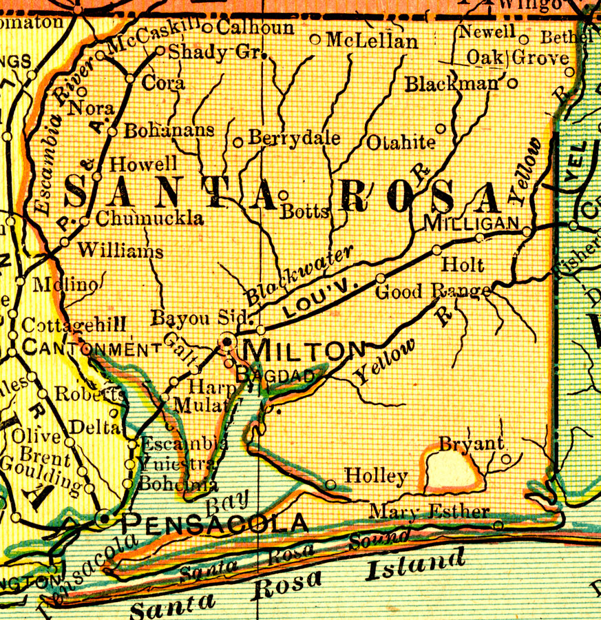 Santa Rosa County 1909