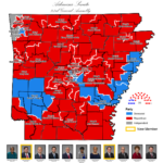 Senate District Maps 93rd General Assembly 2021 Arkansas GIS Office