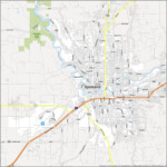 Spokane Map Washington GIS Geography