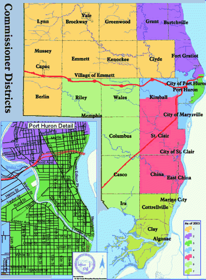 The Offices Of St Clair County Board Of Commissioners